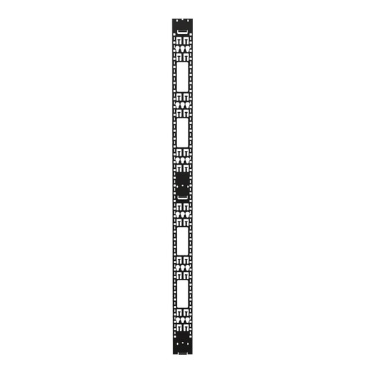 42U Vertical Cable Management Rail, Rack Mount, 0.82 x 4.6 x 76