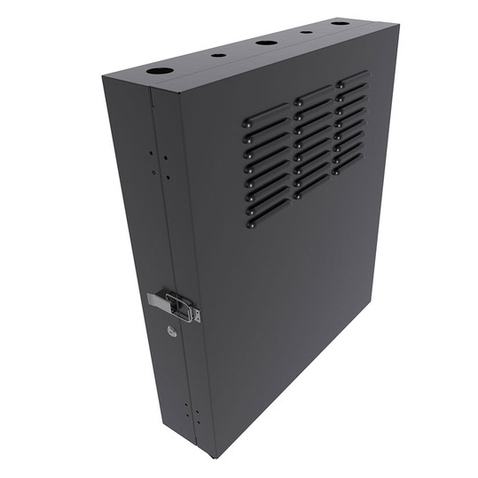 NavePoint3U Vertical Wall Mount Enclosure, 16 inch to 19.6 depth