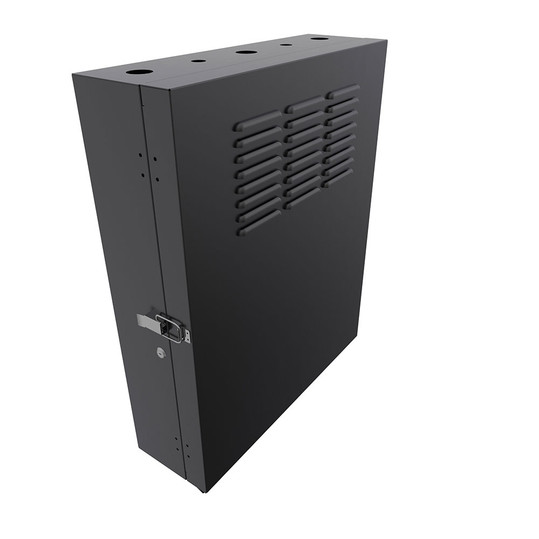 NavePoint5U Vertical Wall Mount Enclosure, 24 inch to 23.6 depth