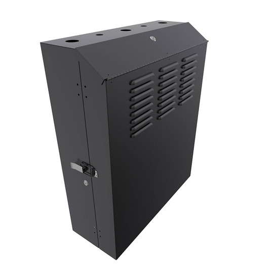 WALL RACK|DUENDE NavePoint3U Vertical Wall Mount Enclosure, 24 inch to 23.6