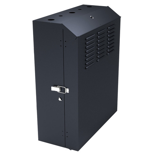NavePoint3U Vertical Wall Mount Enclosure, 24 inch to 23.6 depth