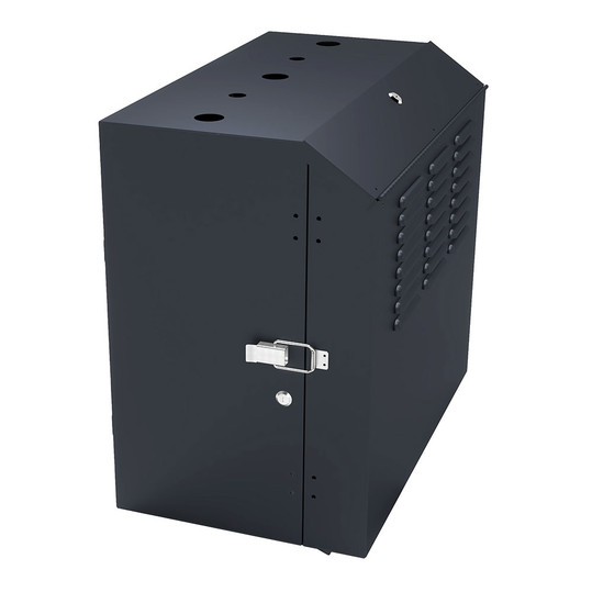 NavePoint6U Vertical Wall Mount Enclosure, Cold-Rolled Steel