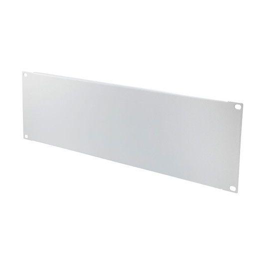 19 Inch Solid Blank Panel 3U- RAL9003, Signal White