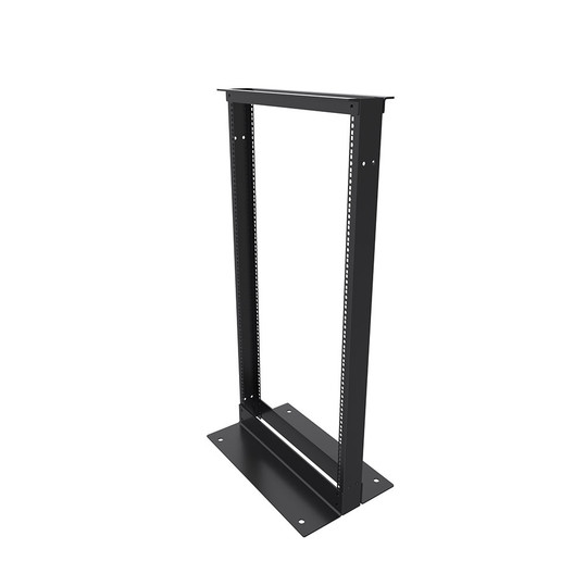23-inch Width, 25U 2-Post Open Rack Threaded