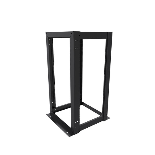23-inch Width, 25U 2-Post Open Rack Threaded