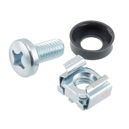 20 pack M6 cage nut set (20ea, M6 screws, M6 cage nuts, M6 washers