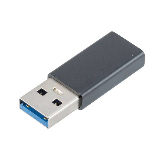 USB 3.0 type C female to USB 3.0 type A male Data Adapter, 5 Gbps