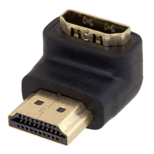 HDMI Male to Female Right Angle