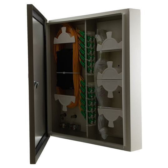 NavePoint Fiber Enclosure Wall Mount with 72 LC/APC Duplex