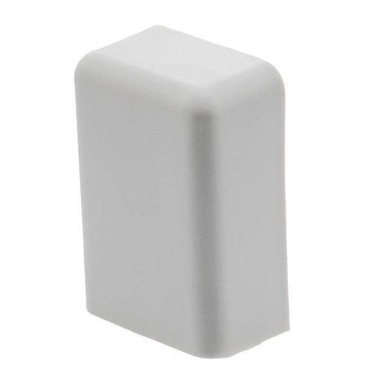 Raceway End Cap 2x3.5cm, White