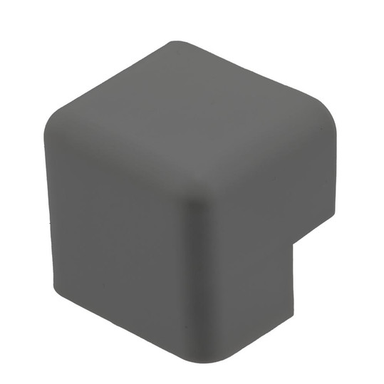 Raceway Outside Corner 2x3.5cm, Gray