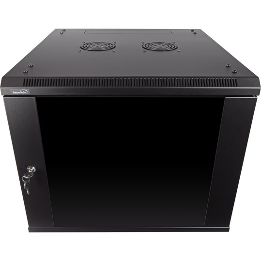 NavePoint 9U 600mm Depth Wallmount Networking Perforated Cabinet