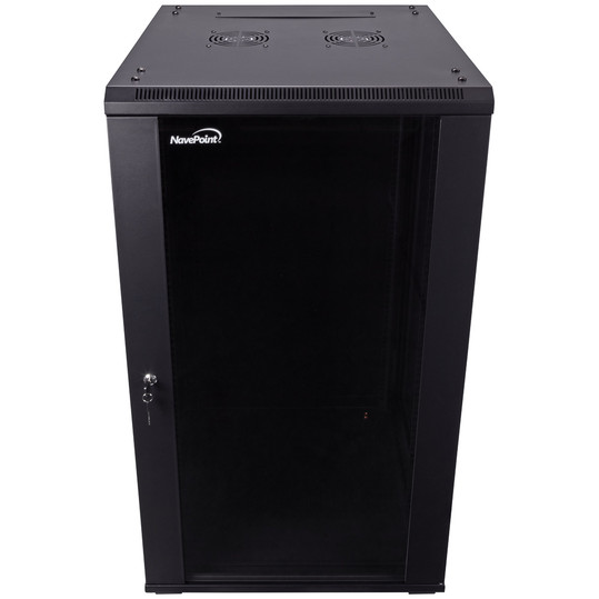 NavePoint 22U 600mm Depth Networking Cabinet (Performance Series