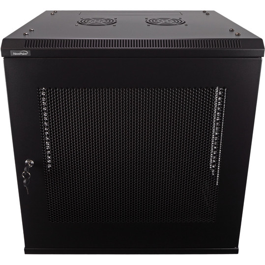 NavePoint 12U 600mm Depth Wallmount Networking Perforated Cabinet