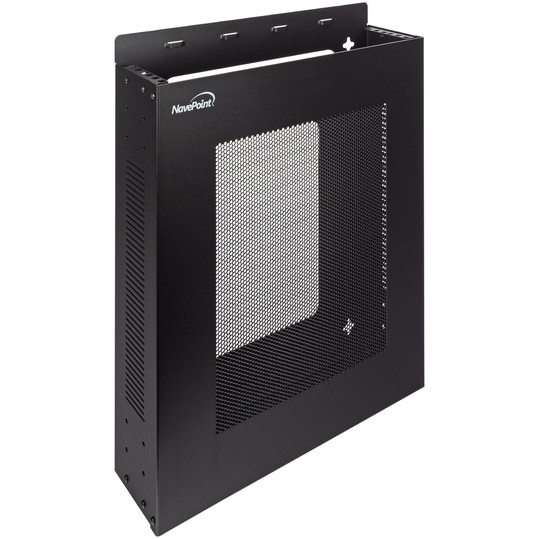 NavePoint 2U Vertical Wall Mountable Server Rack