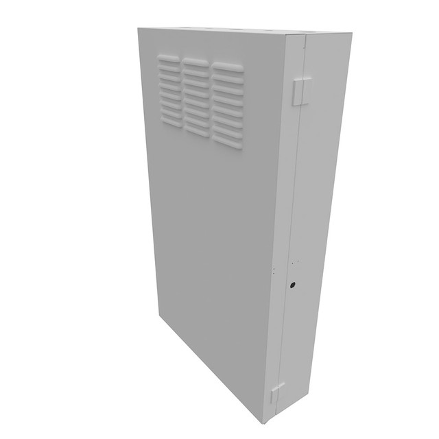 4U Vertical Wall Mount, 900mm (36 in), White
