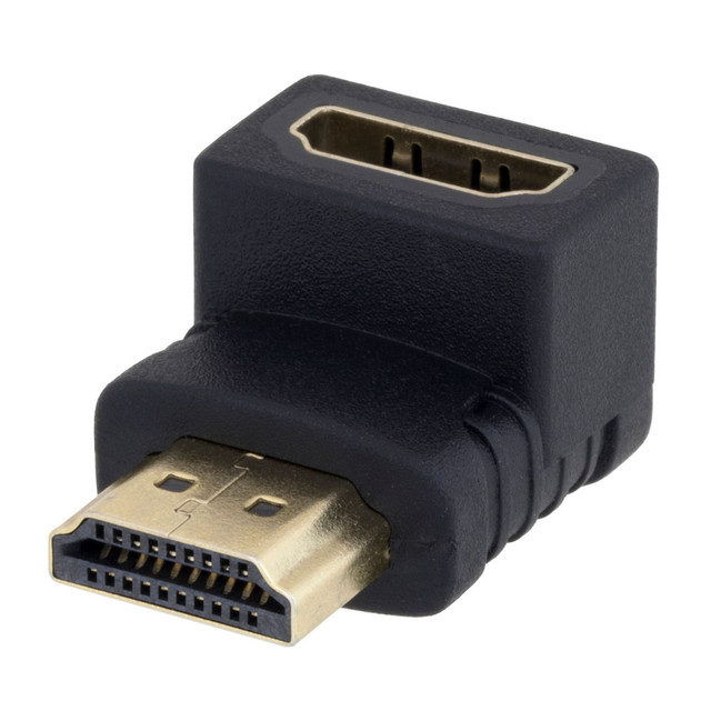 HDMI Male to Female Right Angle Adapter