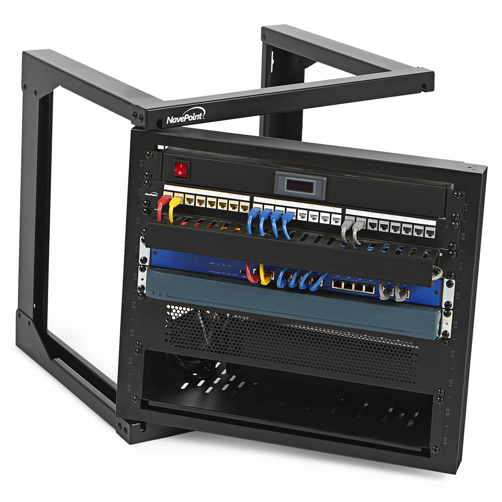 NavePoint Introduces a Full Line of Swing Gate WallMount Network Racks