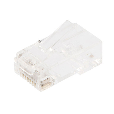 CAT6A UTP Ethernet RJ45 Plug, 50 pack, C6A-8P8C, CE Compliance