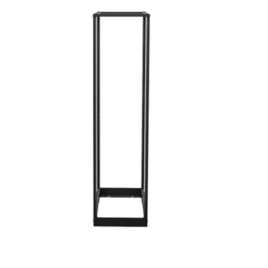 NavePoint 4-Post Adjustable Rack, 42U, 12-24 Threaded, Caster ...