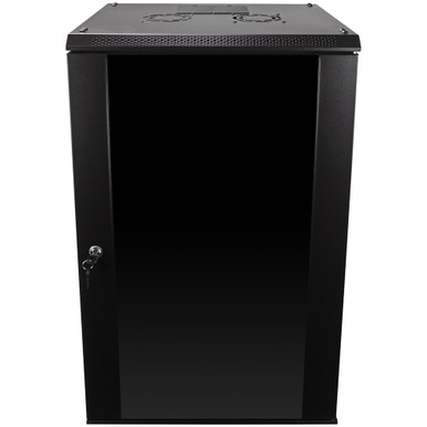 NavePoint 18U 450mm Depth Wallmount Networking Cabinet (Consumer
