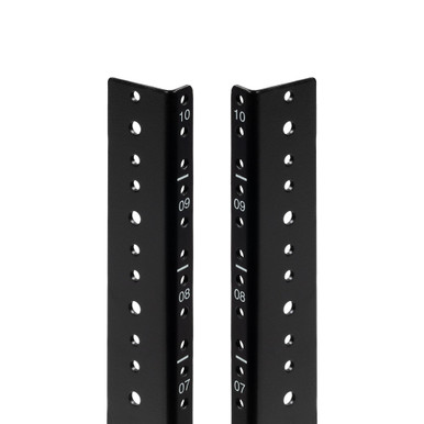 NavePoint 10U Vertical Rack Rail Pair Kit with Hardware: Vertical Rack ...