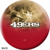 OTBB On Fire San Francisco 49ers Bowling Ball