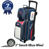KR Strikeforce Royal Flush 3 Ball Roller Bag USA
