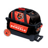 KR Strikeforce NFL Cincinnati Bengals 2 Ball Roller Bowling Bag