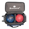 Brunswick Quest 2 Ball Roller Bag Blue