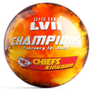 OTBB Super Bowl LVII Champions Chiefs Bowling Ball Back