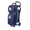 KR Strikeforce MLB New York Yankees 3 Ball Roller Bowling Bag