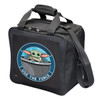 Star Wars Grogu adjustable shoulder strap and padded handle single ball bowling tote bag