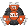 Hammer Full Effect Bowling Ball Performance Badge