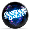 Marvel Guardians of the Galaxy Logo Bowling Ball
