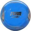 Storm Norm Duke Clear Bowling Ball Storm Bolt Logo