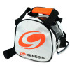 Genesis Sport Add-On 1-Ball Bag white with top zipper and carry handle
