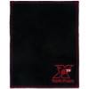Tenth Frame black leather shammy pad front with logo