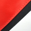 Closeup of stitching on Tenth Frame red Deluxe Triple Roller
