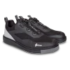Top view of Hammer Vibe Black / Grey right‑hand shoe highlighting dial lacing knob and breathable mesh + TPU overlays