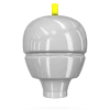 Closeup of Surge core illustration used in the Storm Tropical Surge Apple Kiwi Avocado bowling ball