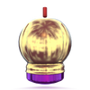 Core illustration showing the Hyped UP symmetric core used inside the Roto Grip Hyped UP bowling ball in 12 through 13 pounds