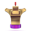 Illustration of the Morph‑Wing asymmetric core used inside the Roto Grip Transform Pearl bowling ball