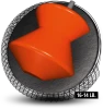 Hammer Deep Ocean Vibe symmetric Vibe core mid performance bowling ball side profile in weights 14 to 16 pounds