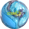 Roto Grip Cosmos Polyester spare bowling ball Sky Admiral Teal front logo view