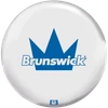 Brunswick Team Brunswick White straight spare bowling ball white finish