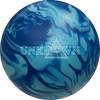 SWAG Unknown Solid bowling ball Utility Performance line true blue steel blue solid reactive front view