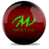 Motiv Primal Red Lime spare ball bold red and lime graphic MOTIV logo