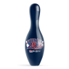 USA 250th Anniversary full-size bowling pin with commemorative graphics for trophy display