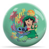 Disney Lilo and Stitch Aloha Bowling Ball polyester novelty spare ball front view